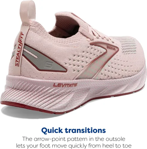 Vista 3 de Brooks Tenis de correr Levitate Stealthfit 6 Neutral para mujer