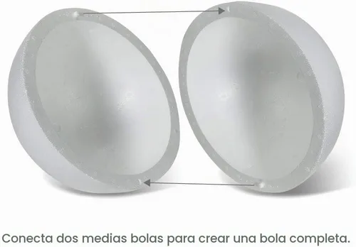 Vista 6 de FloraCraft SmoothFōM Bola Hueca Media Blanca
