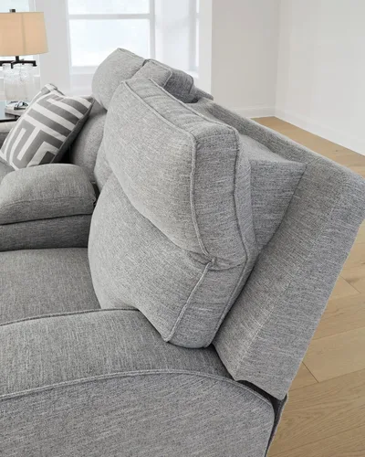 Vista 12 de Signature Design by Ashley Sofá reclinable eléctrico, gris peltre, Biscoe