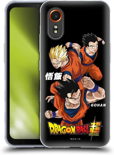 Vista 94 de Head Case Designs Funda de gel con licencia oficial de Dragon Ball Super Group Future Trunks Arc Characters [protección de grado militar] compatible