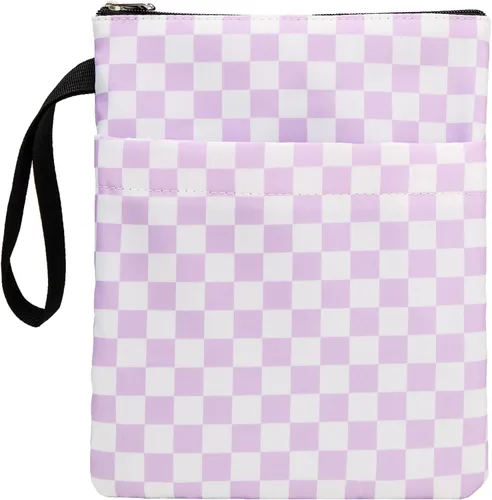 Vista 15 de DSIUE Funda para Libros Cubiertas de Libros Protector de Libros con Cremallera Tela Lavable para Adolescentes Adultos Amantes de los Libros Maestros