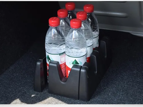 Vista 9 de Gatuida Bloques organizadores de carga de 6 piezas con tablero de valla y divisor de almacenamiento de maletero de conexión para SUV, camión