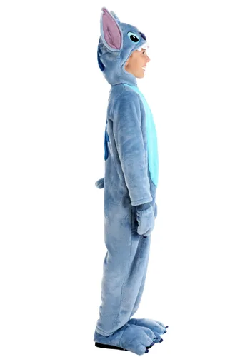 Vista 4 de Disfraz Deluxe de Stitch de Disney para Niños Multicolor
