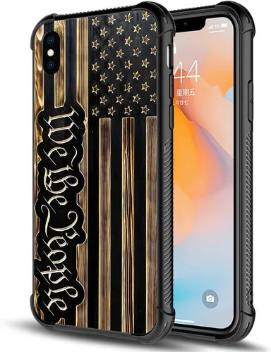 Vista 18 de DAIZAG Funda compatible con iPhone XR, protección completa, a prueba de golpes, antiarañazos, funda de poliuretano termoplástico para hombre y Flor