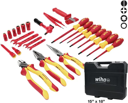 Vista 13 de Wiha 91890 Juego de herramientas híbridas e eléctricas aisladas de 26