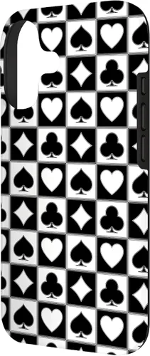 Vista 2 de Playing Card Suit, Hearts, Spades, Diamonds, Clubs, Poker Case for iPhone 17