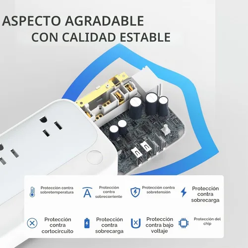 Vista 7 de Convertidor de voltaje universal EE.UU. a Europa, combo convertidor de viaje de 220 V a 110 V, adaptador europeo de reducción de voltaje de 250 W