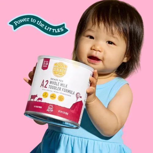 Vista 6 de Serenity Kids Fórmula A2 para niños pequeños, leche entera en polvo
