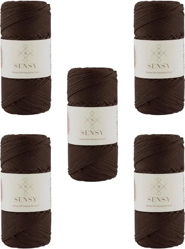 Vista 94 de Sensy Premium Cuerda de Poliéster 1.5mm (0.059 pulgadas) 164 Yardas Cuerda de Polipropileno 100% Cuerda de Macramé 1.5mm Cuerda para Bolsa