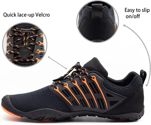 Vista 3 de Goodsaleok Zapatos de agua para hombre y mujer, secado rápido, descalzos, para playa, Brook, atléticos, deportivos, para navegar, surf, senderismo