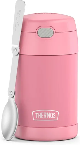Vista 15 de THERMOS FUNTAINER - Tarro de comida con cuchara, 16 onzas, azul mezclilla Azul denim