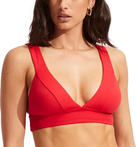 Vista 21 de Seafolly Top de bikini Active Banded Tri Bra oliva (active olive leaf)