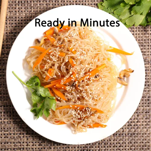 Vista 6 de GoSkinny Noodles Angel Hair (paquete de 6), Shirataki y Konjac orgánico, bajo en carbohidratos, bajo en calorías, sin gluten, vegano, keto, paleo