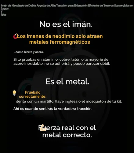 Vista 9 de Logui Projects Kit de pesca con imán de 1200 libras con estuche, 2 imanes de pesca en 1 (imán de doble cara), con gancho de agarre, cuerda