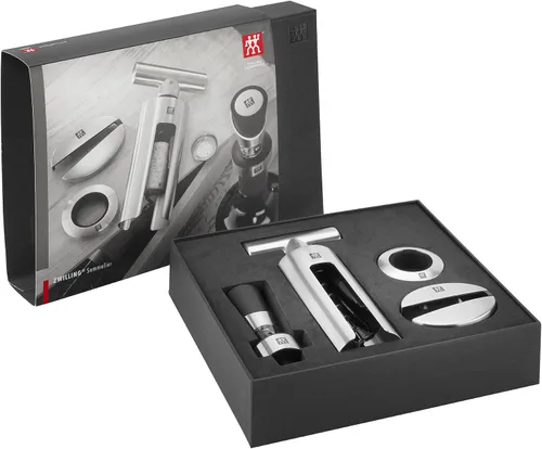 Vista 6 de Zwilling J.A. Henckels - Juego de herramientas de vino de acero inoxidable (4 piezas)