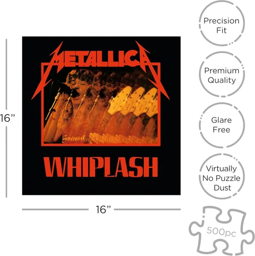 Vista 2 de Metallica Whiplash (rompecabezas de 500 piezas)