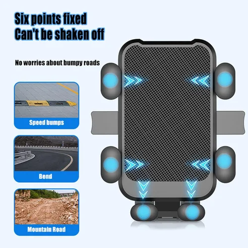 Vista 6 de Motorcycle Phone Mount for Suzuki GSX1300R Hayabusa GSX1300, Bike Phone Holder Motorcycle Cell Phone Holder, Quick Install Anti-Shake Motorcycle