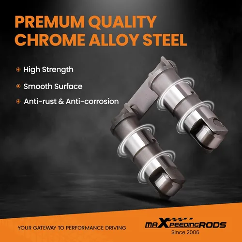 Vista 4 de maXpeedingrods para elevadores de rodillos Chevy 350, elevadores de rodillos hidráulicos para Chevy SBC Small Block V8 350 265 283 327 302 307 400