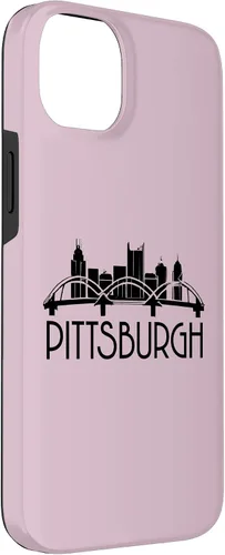 Vista 31 de iPhone 16 Pittsburgh Skyline 412 Steel City Case