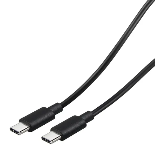 Vista 2 de Cable USB C a USB C, paquete de 10 unidades, cable de carga rápida tipo C Negro