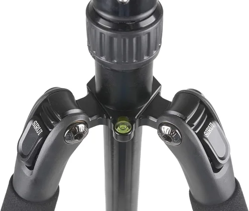 Vista 6 de SIRUI Trípode de aluminio de la serie T04S con cabezal de vídeo fluido compacto VA-5 (T-004SK+VA-5)