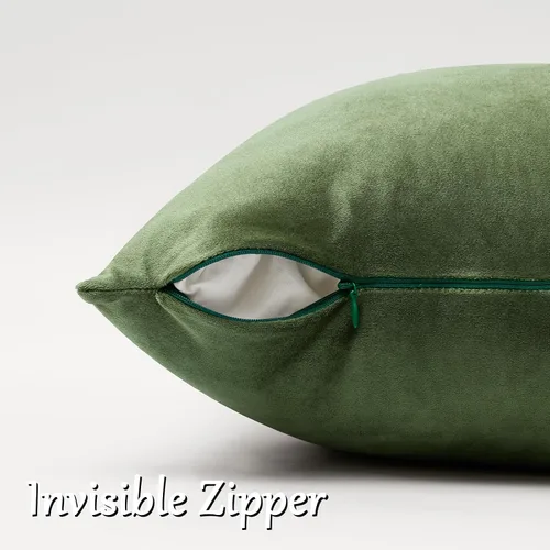 Vista 107 de GIGIZAZA Juego de 2 fundas de almohada doradas de terciopelo de 20 x 20 pulgadas para sofá Almohadas para sofá, tela texturizada suave de 9.88