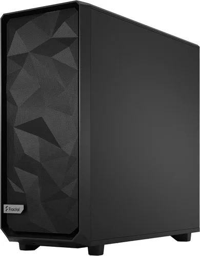 Vista 9 de Fractal Design Meshify 2 XL Negro ATX Flexible Luz Tintado de Cristal Templado Ventana Full Tower Computadora Luz TG negra