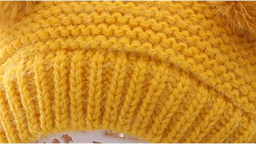 Vista 4 de IMLECK Bonito gorro elástico de invierno para niños y niñas