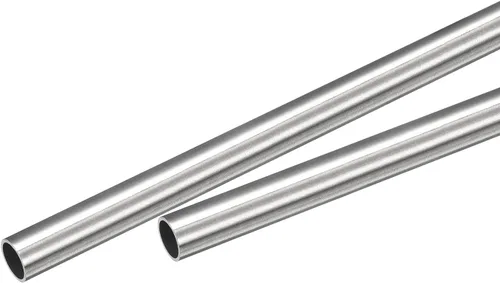 Vista 76 de uxcell Tubo capilar del acero inoxidable 304, tubería gruesa del metal de la longitud de la pared de 820.2 ft m del OD 18.0 ft m x 0.7 ft m