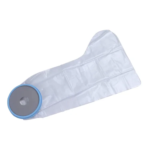 Vista 8 de TANIQIACA Cubierta impermeable para heridas para pierna completa, reutilizable, ducha, baño, protector de fundición