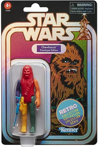 Vista 4 de Hasbro Star Wars Chewbacca Prototype Edition Retro Collection