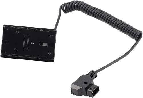 Vista 7 de Cable adaptador de corriente extensible para conector D-tap a batería ficticia NP-F NP-F550/570/750/770 NP-F960 NP-F970 para alimentar el monitor