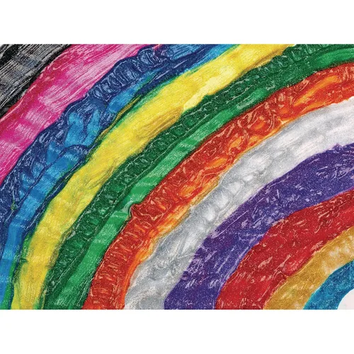 Vista 3 de Colorations Pinturas con purpurina lavables sin parabenos para niños, juego de 11, 16 onzas cada una, no tóxicas y fabricadas en los Estados Unidos.