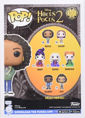 Vista 3 de Funko Pop! Disney: Disney Hocus Pocus 2- Becca con accesorios - Figura de vinilo coleccionable - Idea de regalo - Productos oficiales - para niños