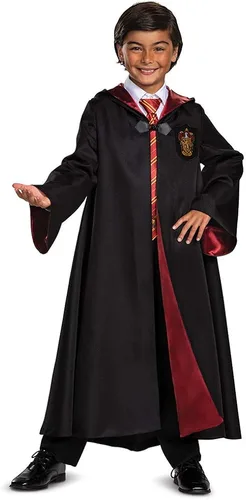 Vista 3 de Harry Potter Hogwarts - Bata clásica para niños, disfraz, accesorio