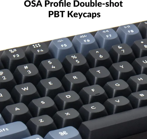 Vista 4 de Keychron Q5 RGB Teclado mecánico personalizado con cable, 96% de diseño QMKVIA macro programable para Mac Windows Linux, interruptor Gateron G Pro