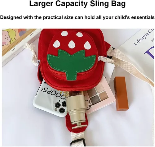 Vista 6 de Hiflyer Sling Bag Bolso de hombro Bolso de pecho, Mochila pequeña Bolsa de eslinga, Bolso Kawaii Mochila Kawaii Mochila Mochila Sling, rosado