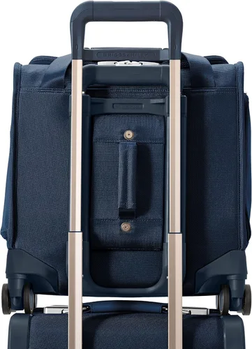 Vista 13 de Briggs & Riley Spinner, Azul Marino, 16-inch Baseline Cabin Bag, Cabina giratoria