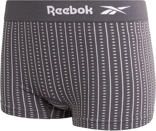 Vista 5 de Reebok Ropa interior corta para mujer Paquete de 3 calzones elásticos Ropa interior sin costuras para mujer (S-XL)