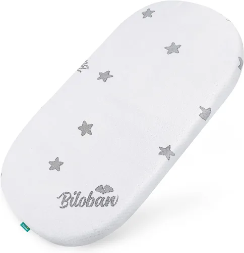 Vista 8 de Cubrecama de moisés para colchón de 18" x 32" RONBEI, QUTANIX, IKOMZY, Cuddor e Ingenuity Foldaway Rocking Bassinet, impermeable, transpirable