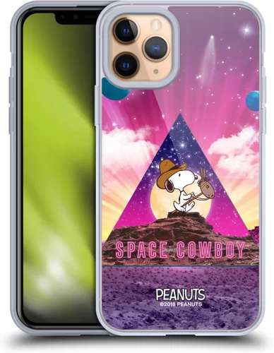 Vista 94 de Head Case Designs Funda de gel con licencia oficial de Peanuts Nebula Balloon Woodstock Snoopy Space Cowboy [protección de grado militar] compatible