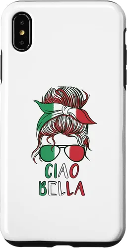 Vista 11 de Ciao Bella Italian Woman with Sunglasses Flag Italy Colors Case for iPhone 17