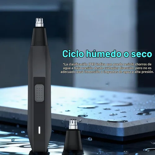 Vista 5 de Soonsell Recortadora de pelo para nariz y orejas sin dolor para hombres