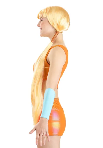 Vista 2 de Peluca Disfraz de Stella de Winx Club para Mujer Multicolor