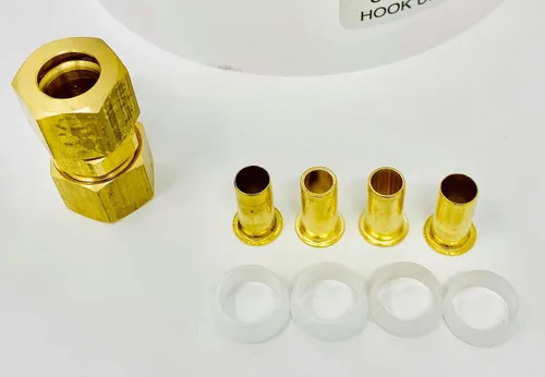Vista 5 de Sistema de filtro de agua de 5 etapas para debajo del fregadero (25,000 galones clasificados), repuesto NSA 100S y 100X fabricado en Estados Unidos