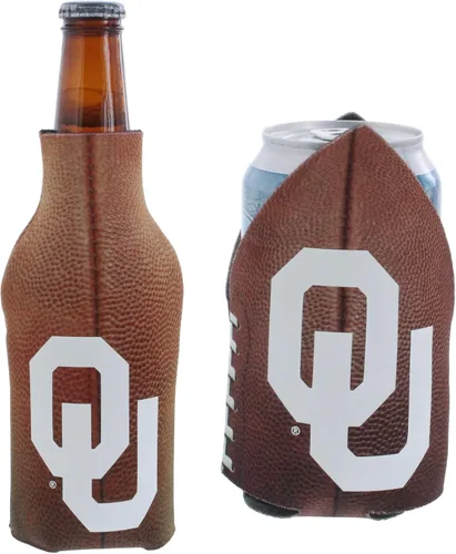 Vista 43 de College Team Color Logo Can & Bottle Holder Insulator Beverage Cooler Set