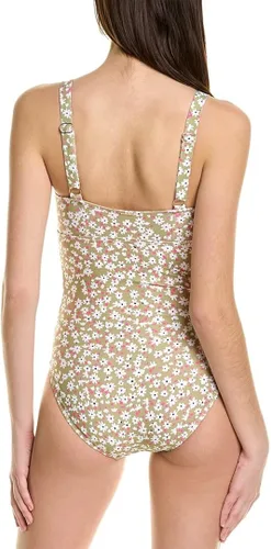 Vista 2 de Anne Cole Ctr Cinch - Bandeau fruncido de una pieza
