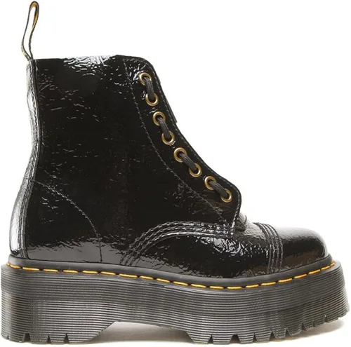 Vista 4 de Dr. Martens Sinclair - Botas de charol para mujer