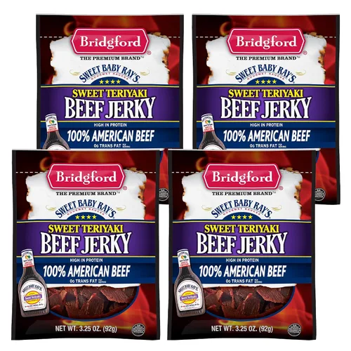 Vista 28 de Bridgford Bocadillos de carne de res de 4 onzas, paquete de 3 – Snacks listos para comer para aperitivos sobre la marcha – Snacks de carne sin