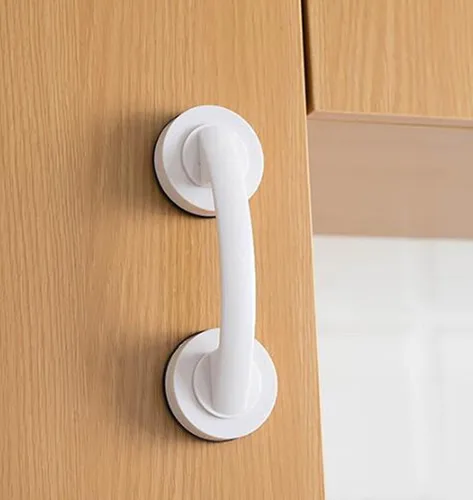 Vista 12 de Manija de puerta con ventosa fuerte, manija de puerta de vidrio, refrigerador, cajón, baño, reposabrazos con ventosa, manija de ducha de bañera